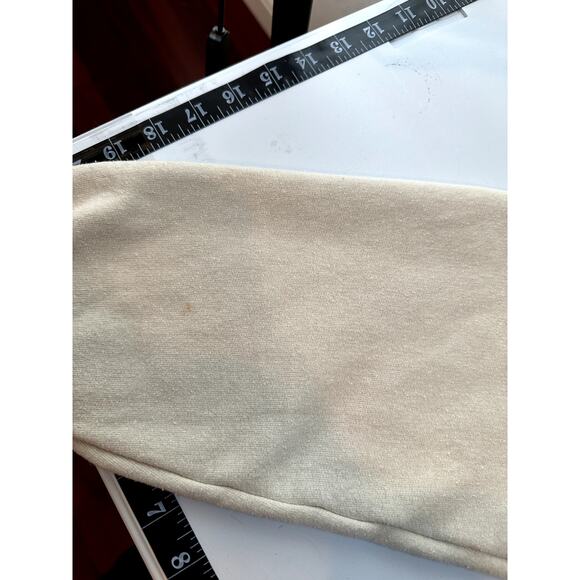 Keith Haring Hooded Sweatshirt Men’s/Unisex M Beige Colorful Logo Front Pocket - Picture 10 of 10